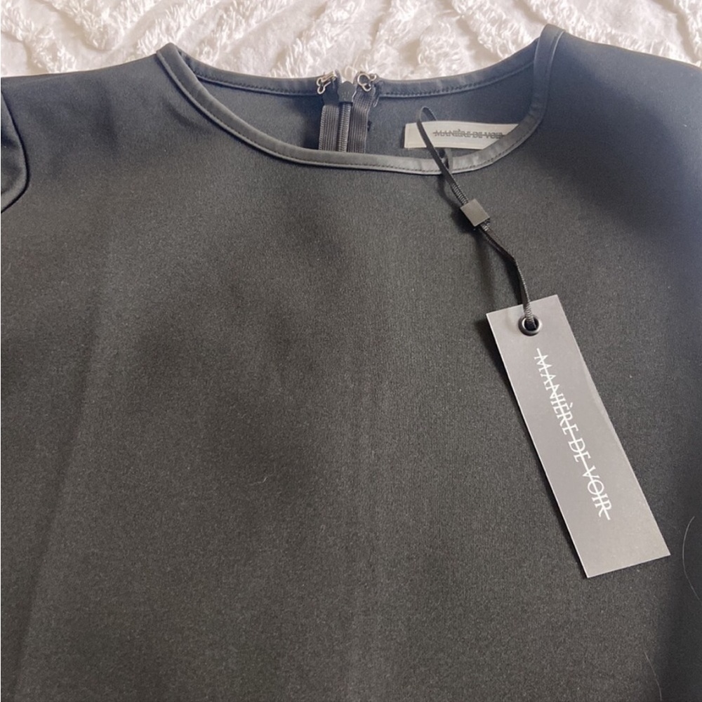 NWT One Shoulder Manière De Voir Shirt Size UK 10/US 6 - Picture 3 of 6